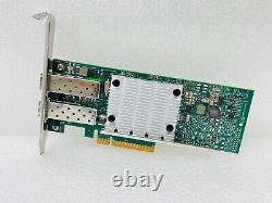 QLOGIC BC0110402-08 DUAL PORT PCIe HBA NETWORK ADAPTER / USED