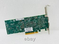QLOGIC BC0110402-08 DUAL PORT PCIe HBA NETWORK ADAPTER / USED