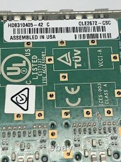 Qlogic QLE2672 Dual Port PCI-e Network Adapter Card