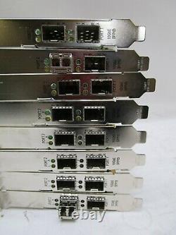 Qty-8 HP Ocm10102 Network Adapter Dual Port10gbe Fcoe Iscsi Sfp+ Pcie T12-a3