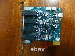 RME HDSP 9652 withexpansion board, hard to find AEB4-I AEB4-O cards, PCIe adapter