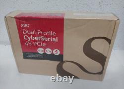 SIIG DP Cyber Serial 4S PCIe Adapter Card Add 4X RS-232
