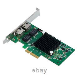 SIIG Dual-Port Gigabit Ethernet PCIe 4-Lane Card I350-T2 Adapter, LB-GE0014-S1