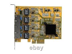 STARTECH ST1000SPEX43 4-Port PCIe Gigabit Network Adapter Card