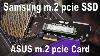 Samsung Sm951 M 2 Pcie Ssd With Asus M 2 Pcie Adapter Card Test U0026 Review