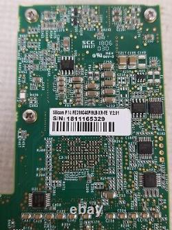Silicom PE310G4SPI9LB-XR-FE Quad Port 10GB SFP+ Network Server Adapter