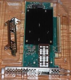 SolarFlare XtremeScale X2541-PLUS 100GbE QSFP28 PCIe 3 x16 NIC with Both Brackets