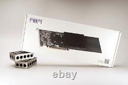 Sonnet M. 2 4x4 Silent PCIe Card Quad M. 2 SSD carrier board FUS-SSD-4X4-E3S