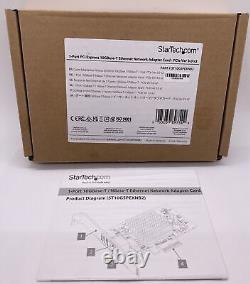 StarTech 1-Port 10Gbps PCIe Network Adapter Card ST10GSPEXNB2 10GBase-T (NEW)