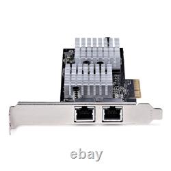 StarTech 2-Port 10GbE PCIe Network Adapter Card ST10GSPEXNDP2
