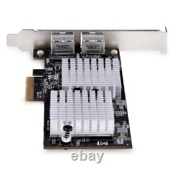 StarTech 2-Port 10GbE PCIe Network Adapter Card ST10GSPEXNDP2