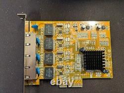 StarTech 4 Port Gigabit Ethernet PCIe Network Card ST1000SPEX43 NEW OPEN BOX