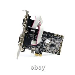 StarTech 4 Port Native PCI Express RS232 Serial Adapter Card with 16550