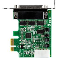 StarTech 4 Port PCIe RS232 Low Profile Serial Adapter Card PEX4S953LP