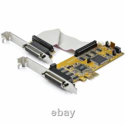 StarTech 8-Port PCI Express RS232 Serial Adapter Card -PCIe to Serial DB9