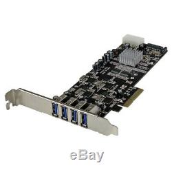 StarTech. Com 4 Port PCI Express (PCIe) SuperSpeed USB 3.0 Card Adapter with 4
