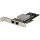 Startech. Com Dual Port 10g Pcie Network Adapter Card Intel-x550at 10gbase-t &