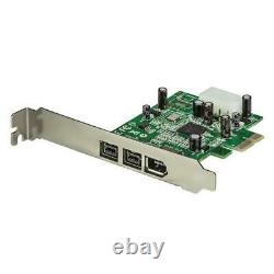 StarTech. Com PEX1394B3 3 Port 2b 1a 1394 PCI Express FireWire Card