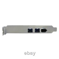 StarTech. Com PEX1394B3 3 Port 2b 1a 1394 PCI Express FireWire Card