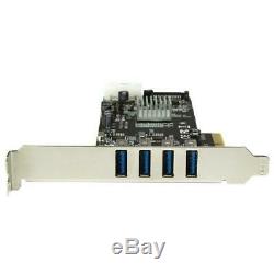 StarTech. Com PEXUSB3S44V 4 Port PCIe SuperSpeed USB 3.0 Card Adapter