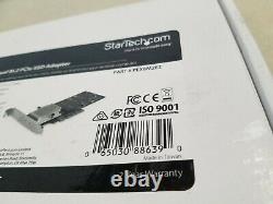 StarTech Dual M. 2 PCIe 3.0 SSD Adapter Card PEX8M2E2