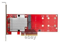 StarTech Dual M. 2 PCIe 3.0 SSD Adapter Card PEX8M2E2 upgrade older Mac Pros