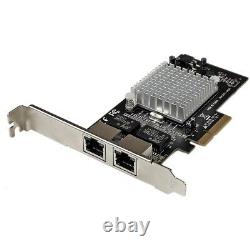 StarTech Dual Port PCI Express igabit Ethernet Server Adapter Network Card