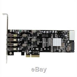 StarTech I/O Controller PEXUSB3S44V 4Port Quad Bus pci-e USB3.0 Card Adapter