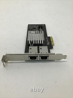 StarTech Intel Dual Port 10Gb Network Ethernet 10GBASE-T Adapter Card PCIe