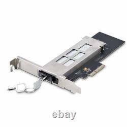 StarTech M. 2 NVMe SSD to PCIe x4 Mobile Rack/Backplate for PCIe Expansion Slot
