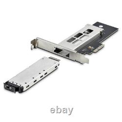 StarTech M. 2 NVMe SSD to PCIe x4 Mobile Rack/Backplate for PCIe Expansion Slot