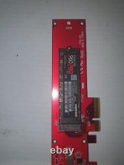 StarTech M. 2 PCIe SSD Adapter Card PCIe x8/x16 with 2TB NVMe Drive