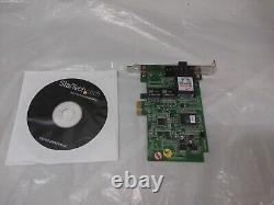 StarTech PEX1000MMSC2 1 Port Gigabit Ethernet Fiber SC Network PCIe Card Adapter