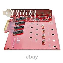 StarTech Quad M. 2 PCIe Adapter Card PCIex16 QUADM2PCIECARDB