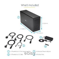 StarTech Thunderbolt 3 PCIe Expansion Chassis with DisplayPort PCIe x16