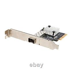 StarTech.com 10G PCIe SFP+ Card, Single SFP+ Port Network Adapter, Open SFP+ for