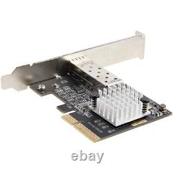 StarTech.com 10G PCIe SFP+ Card, Single SFP+ Port Network Adapter, Open SFP+ for