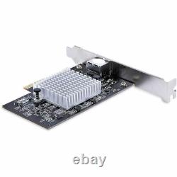 StarTech.com 1-Port 10Gbps PCIe Network Adapter Card, Network Card for