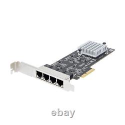 StarTech.com 4-Port 2.5GBase-T Ethernet Network Adapter Card PCIe 2.0 x4