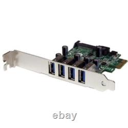 StarTech.com 4 Port PCI Express PCIe SuperSpeed USB 3.0 Controller Card Adapt