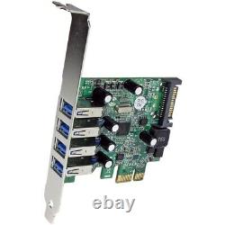 StarTech.com 4 Port PCI Express PCIe SuperSpeed USB 3.0 Controller Card Adapt