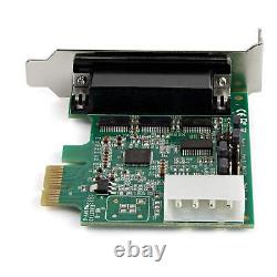 StarTech.com 4-port PCI Express RS232 Serial Adapter Card PCIe RS232 Serial Ho