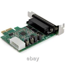 StarTech.com 4-port PCI Express RS232 Serial Adapter Card PCIe Serial DB9