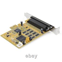 StarTech.com 8-Port PCI Express RS232 Serial Adapter Card, PCIe to DB9 RS232 Con