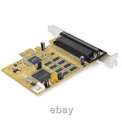 StarTech.com 8-Port PCI Express RS232 Serial Adapter Card PCIe to Serial DB9