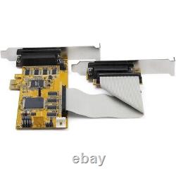 StarTech.com 8-Port PCI Express RS232 Serial Adapter Card -PCIe to Serial DB9