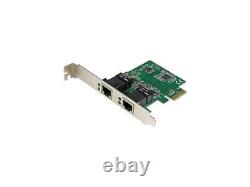 StarTech.com Dual Port Gigabit PCI Express Server Network Adapter Card PCIe