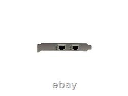 StarTech.com Dual Port Gigabit PCI Express Server Network Adapter Card PCIe