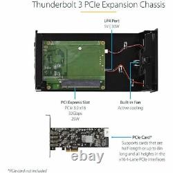 StarTech.com Thunderbolt 3 PCIe Expansion Chassis with DisplayPort PCIe x16