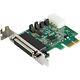 Startech 4-port Pci Express Rs232 Serial Adapter Card Pcie Serial Db9 Controll